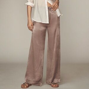 Anthropologie InWear Celena Silky Wide-Leg Pants